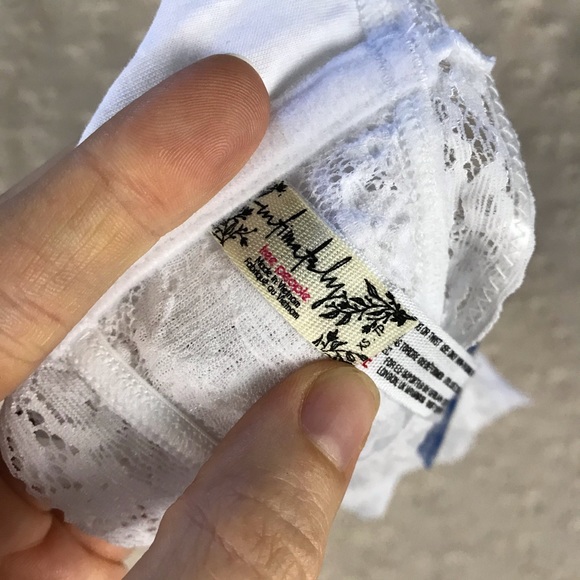 Intimately Free People Stretch Lace Bandeau White - Picture 4 of 5